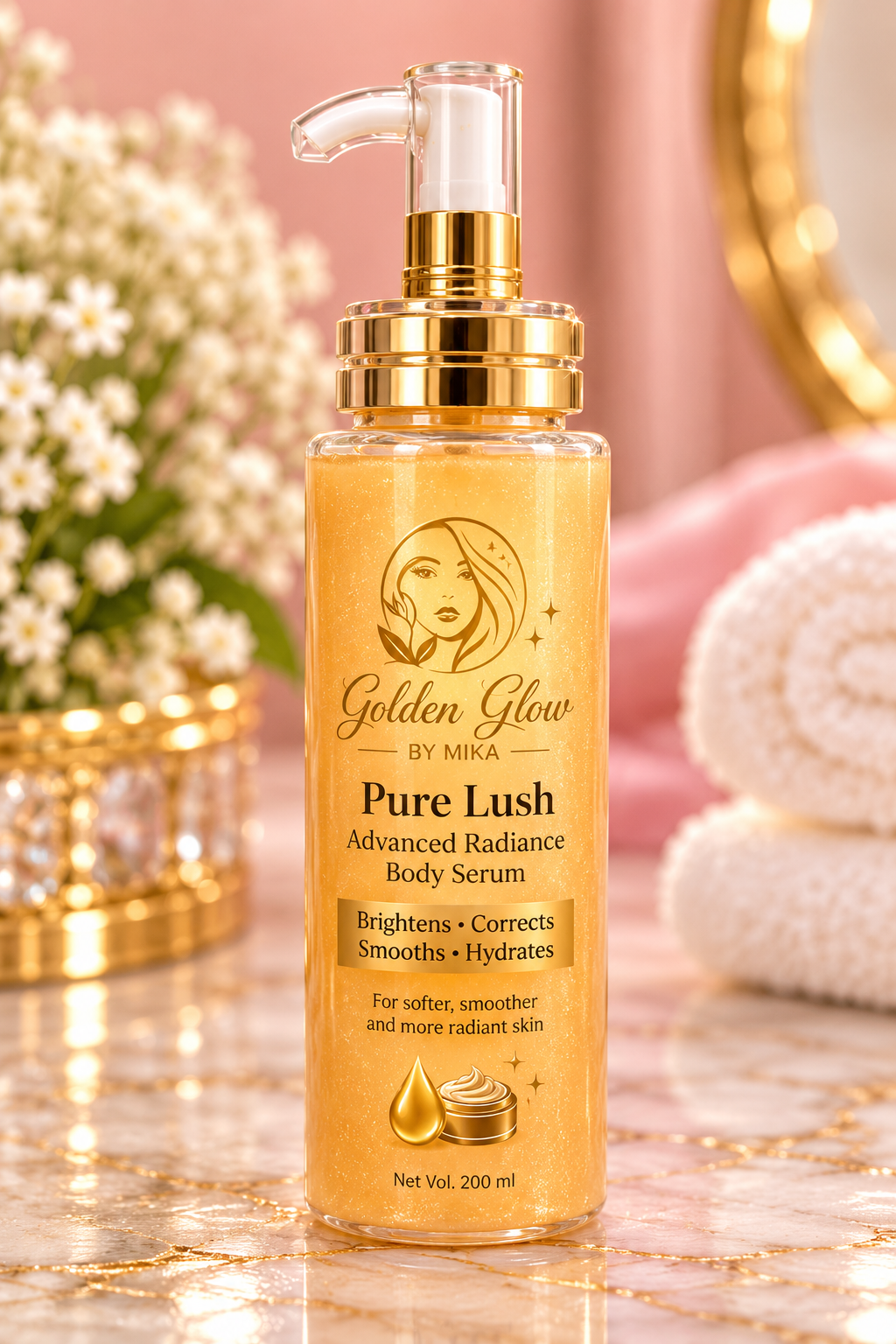 PURE LUSH ADVANCE RADIANT BODY SERUM